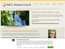 Tablet Screenshot of mccmentorcoach.com